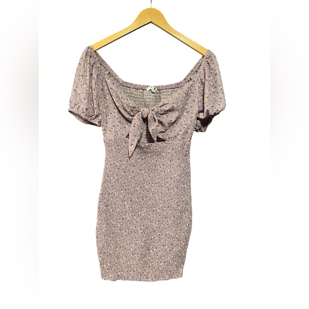Iris Strapless Lavender Dress - Picture 3 of 5